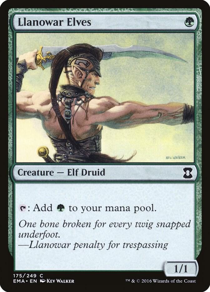 Llanowar Elves card image