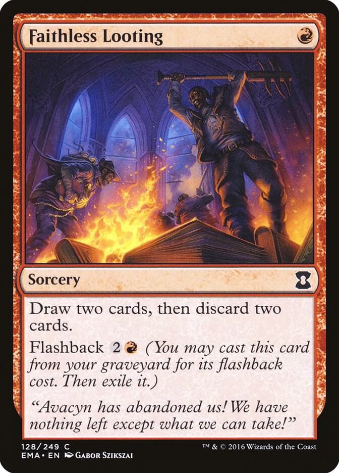 Faithless Looting card image