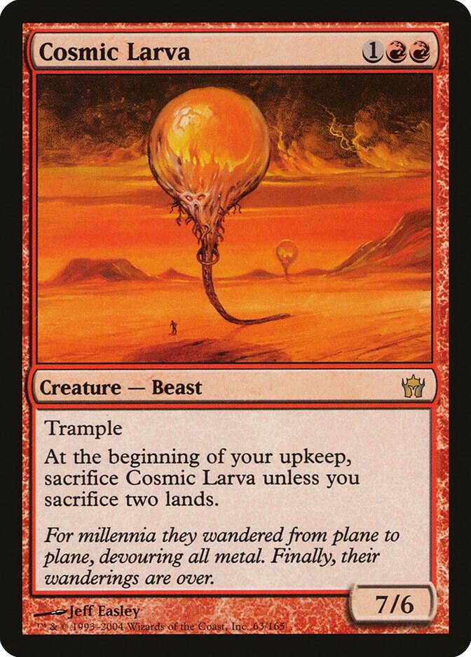 Cosmic Larva card image