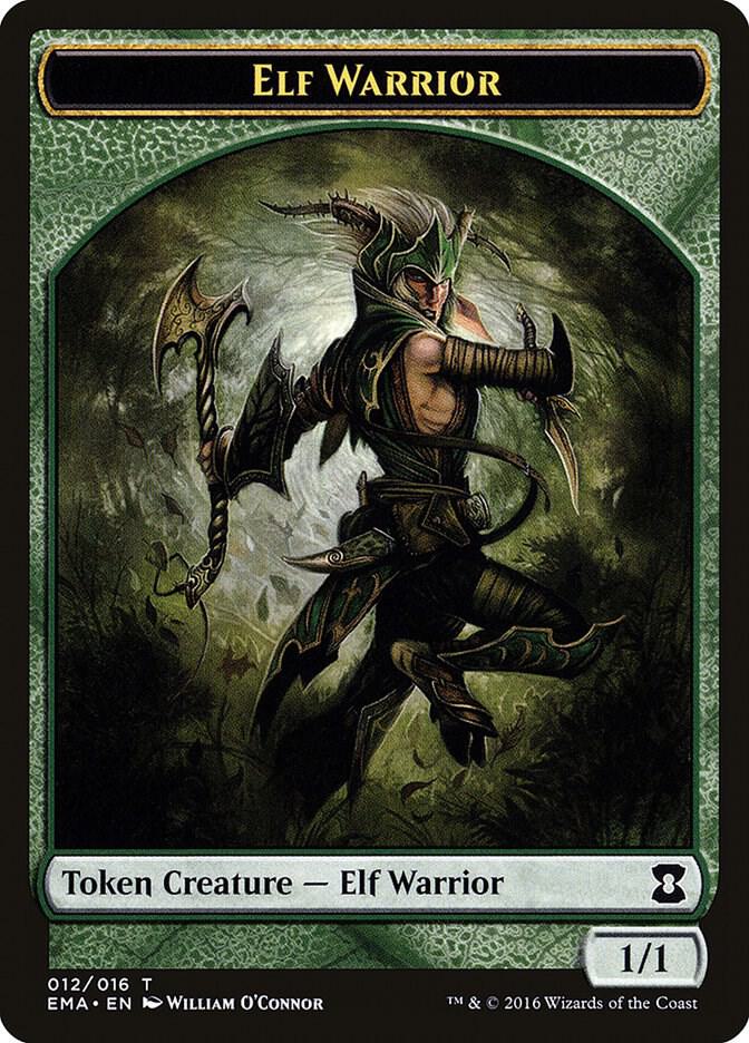 Elf Warrior Token card image