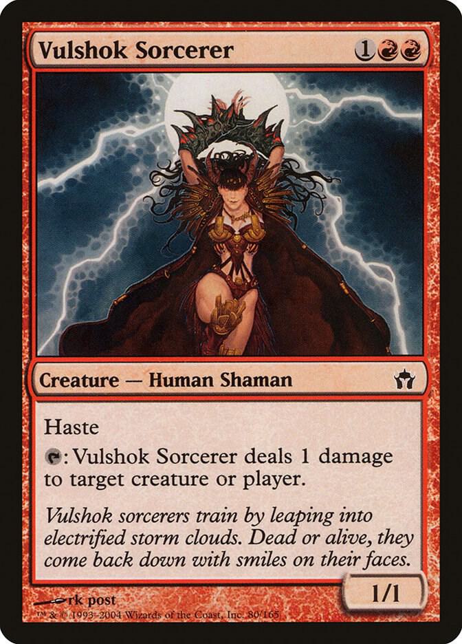 Vulshok Sorcerer card image