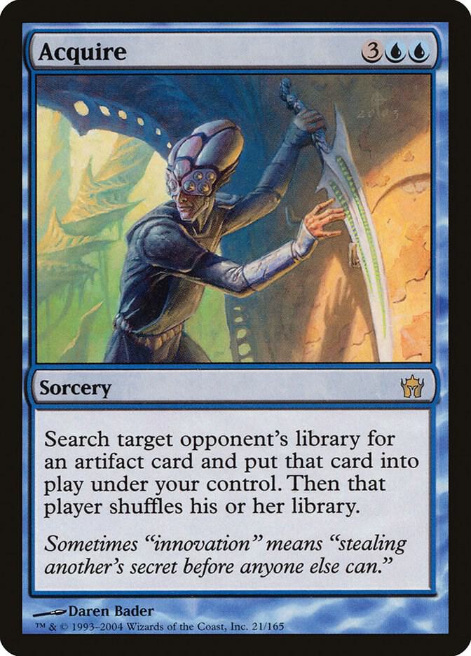 Acquire card image