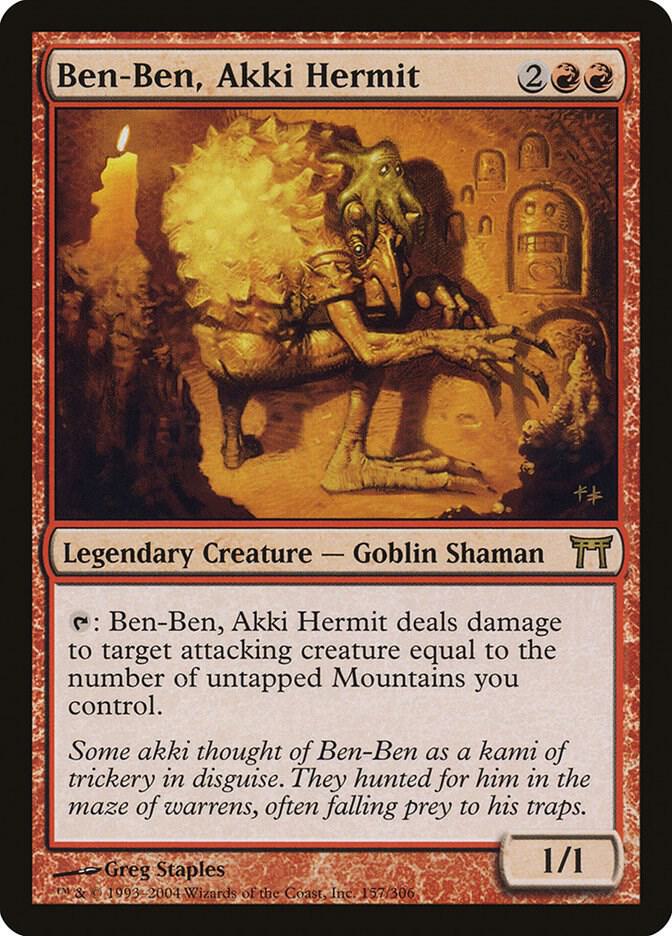 Ben-Ben, Akki Hermit card image