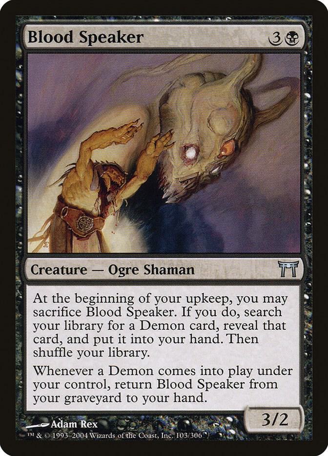 Blood Speaker card image