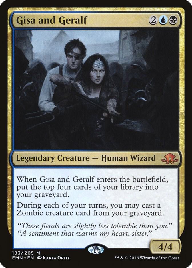 Gisa and Geralf card image