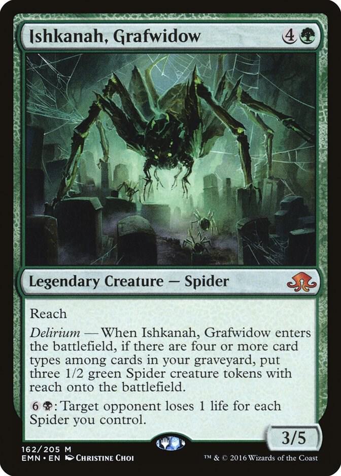 Ishkanah, Grafwidow card image