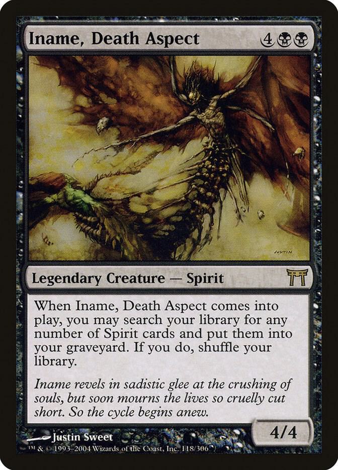 Iname, Death Aspect card image