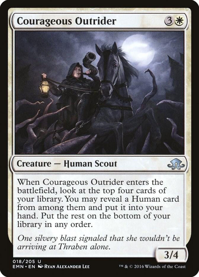 Courageous Outrider card image