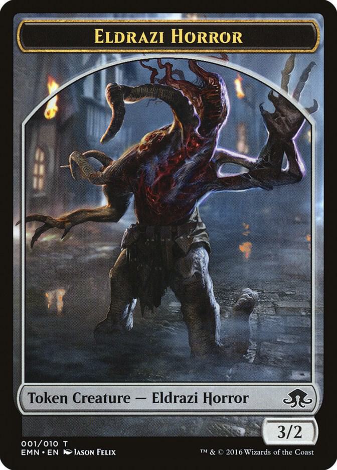 Eldrazi Horror Token card image