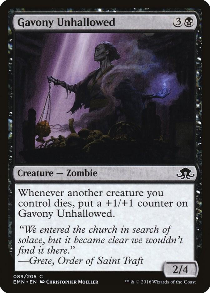 Gavony Unhallowed card image