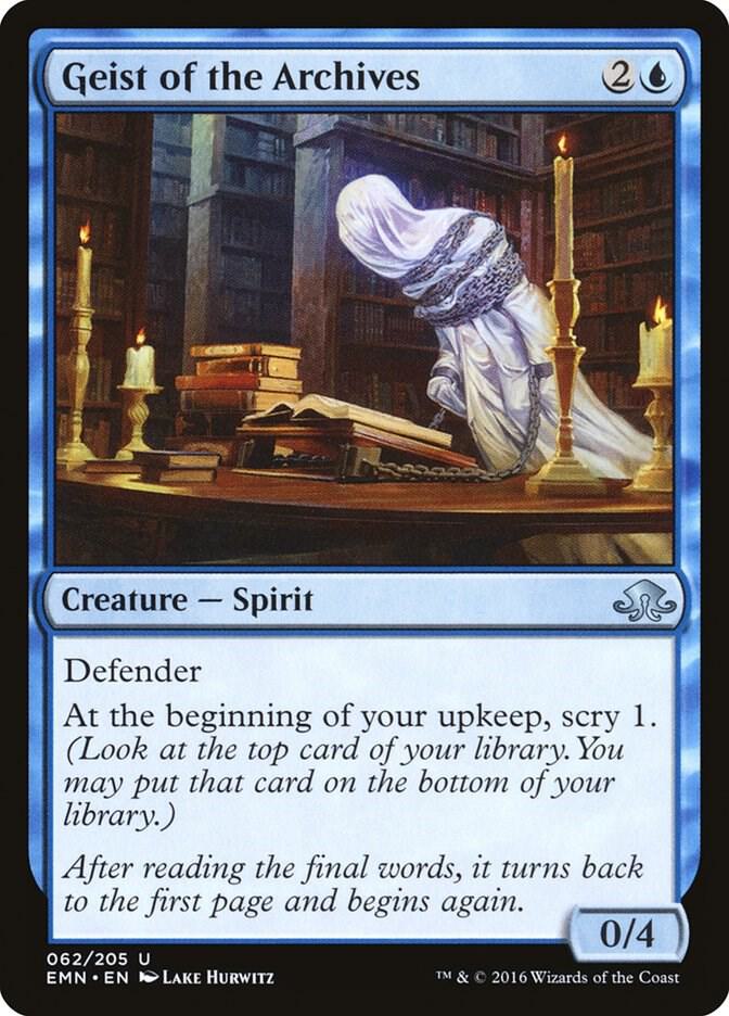 Geist of the Archives card image