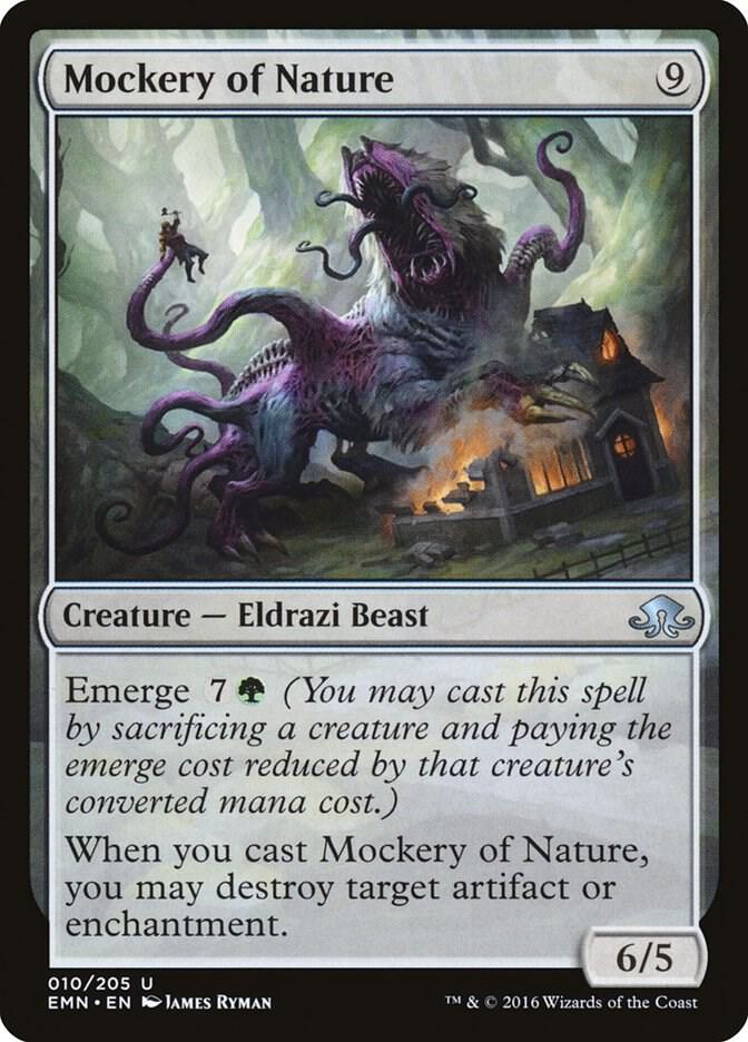 Mockery of Nature card image