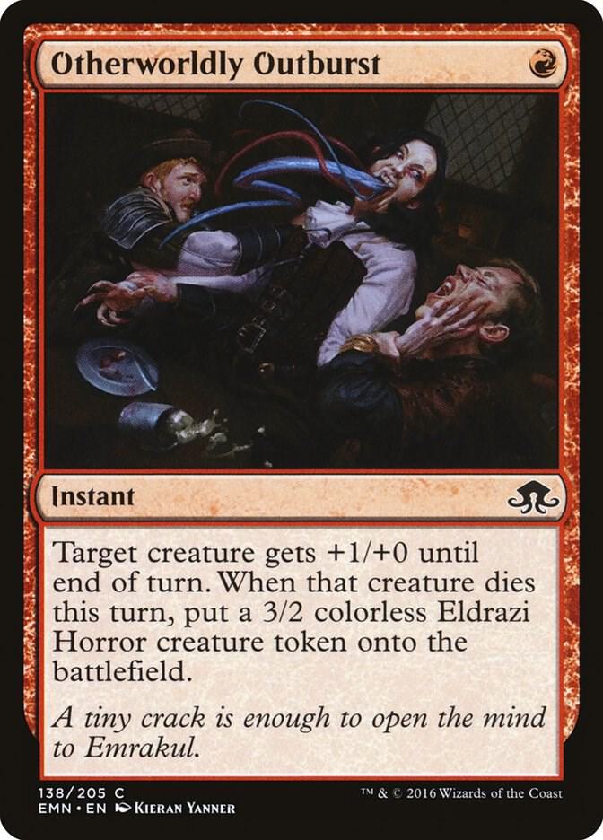 Otherworldly Outburst card image