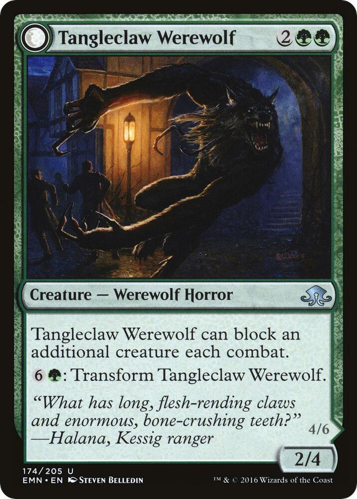 Tangleclaw Werewolf card image