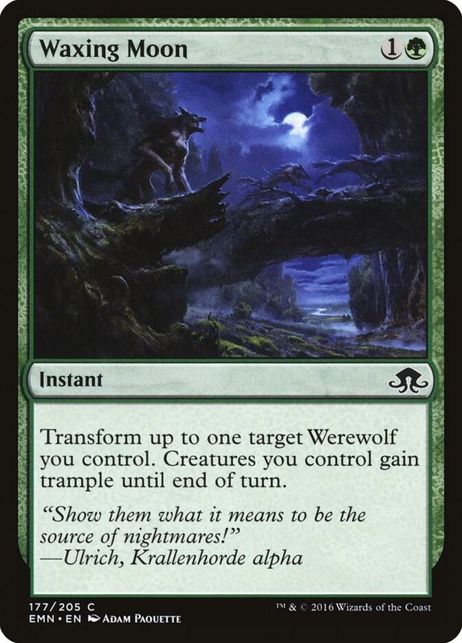 Waxing Moon card image