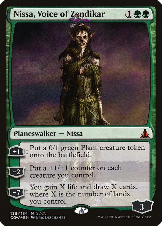 Nissa, Voice of Zendikar (SDCC 2016 Exclusive) card image