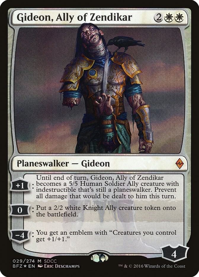 Gideon, Ally of Zendikar (SDCC 2016 Exclusive) card image