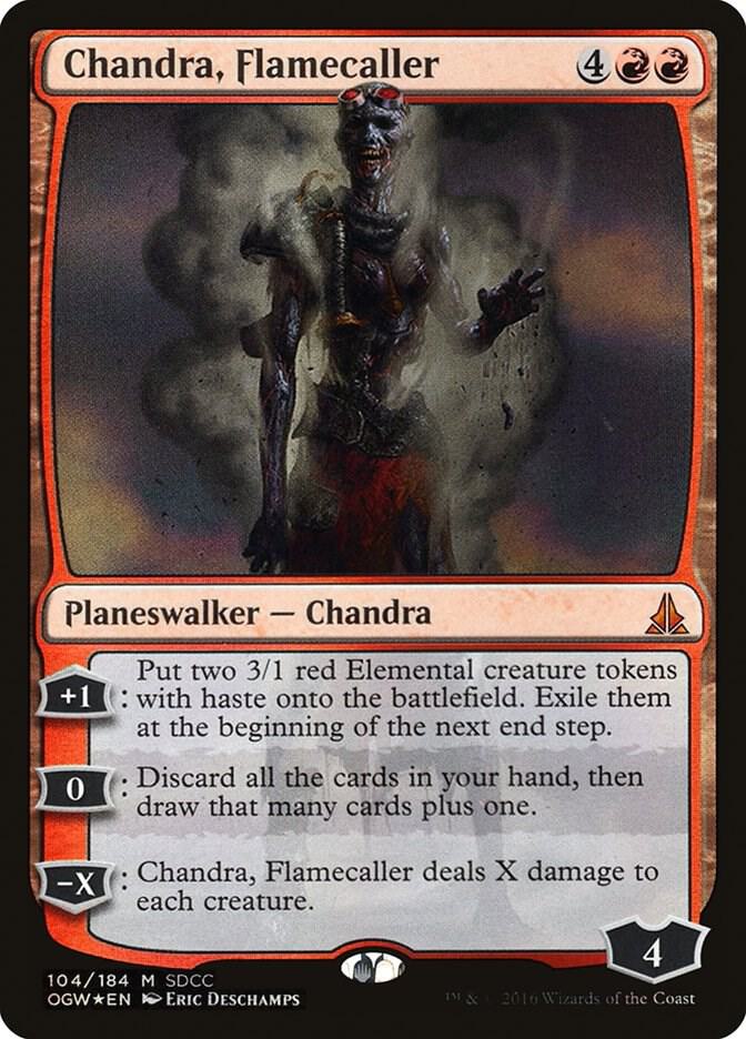 Chandra, Flamecaller (SDCC 2016 Exclusive) card image