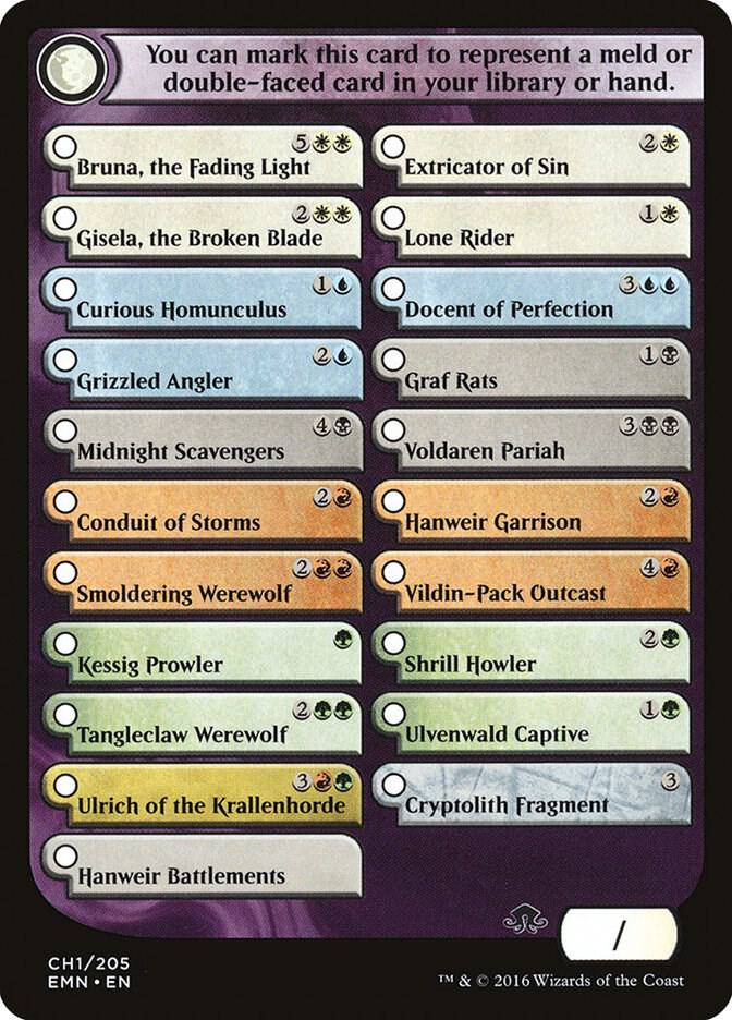 Checklist Card - Eldritch Moon card image