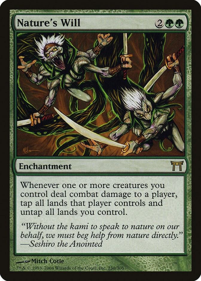 Nature's Will card image