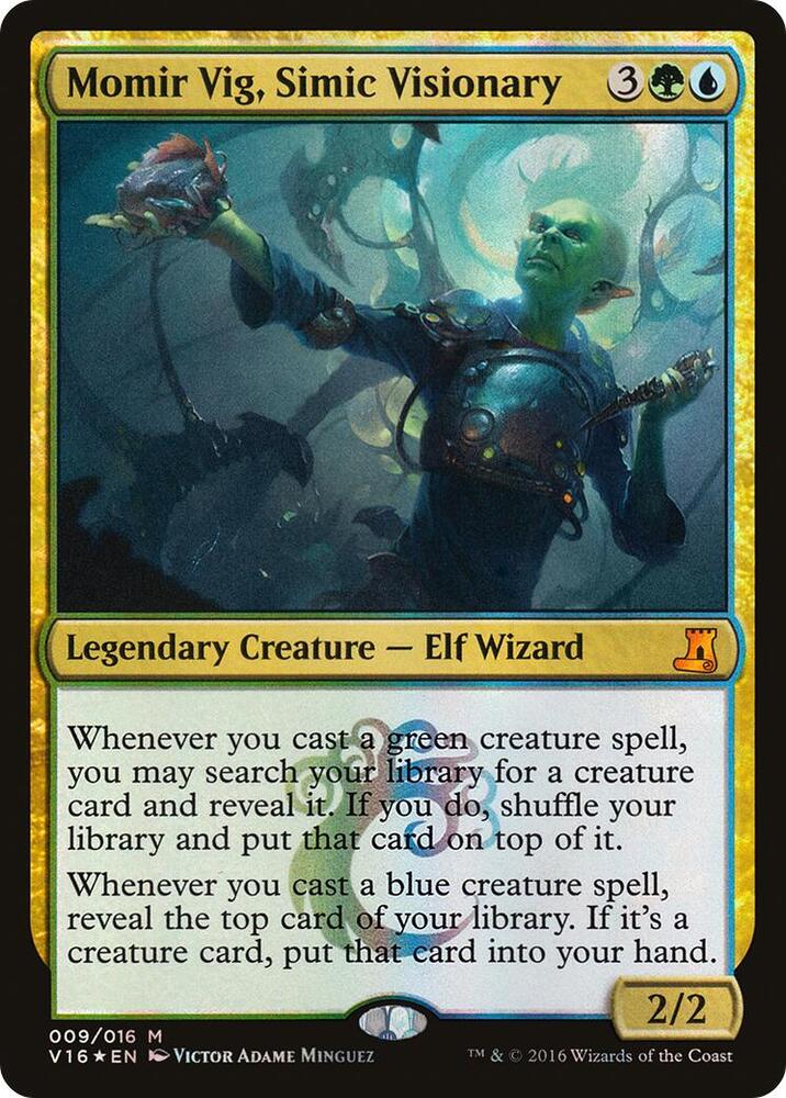 Momir Vig, Simic Visionary card image
