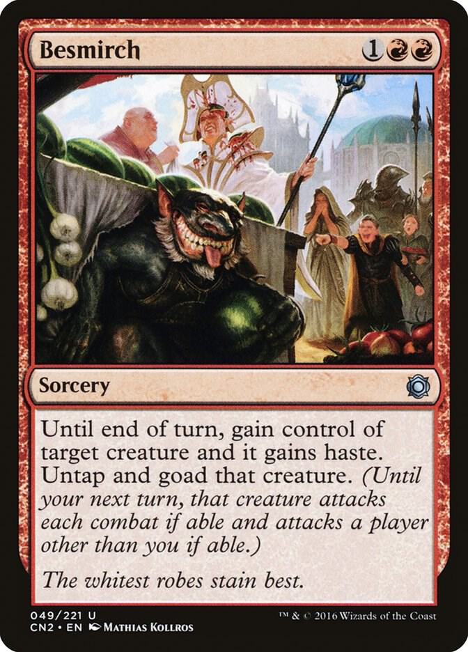 Besmirch card image