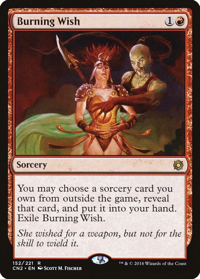 Burning Wish card image