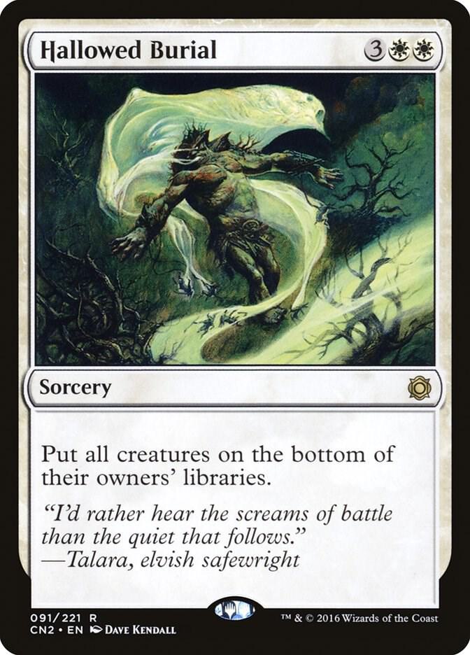 Hallowed Burial card image