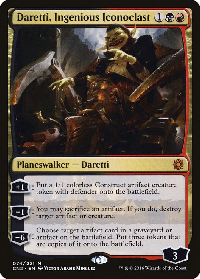 Daretti, Ingenious Iconoclast card image