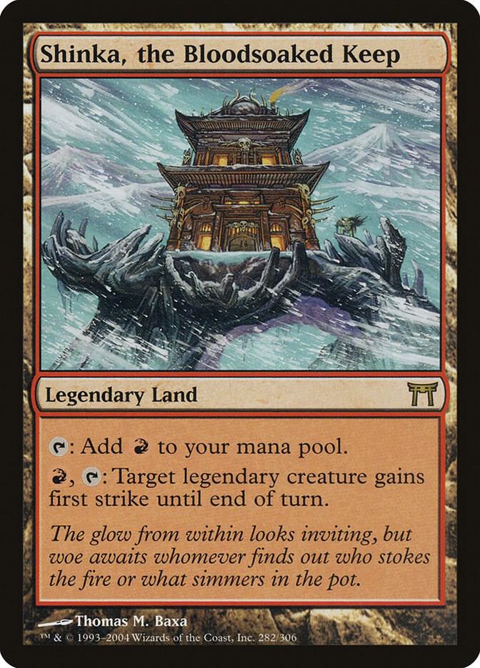 Shinka, the Bloodsoaked Keep card image