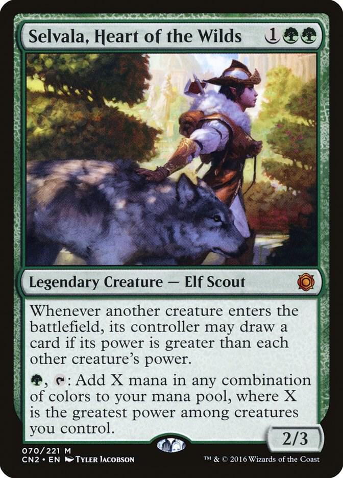 Selvala, Heart of the Wilds card image