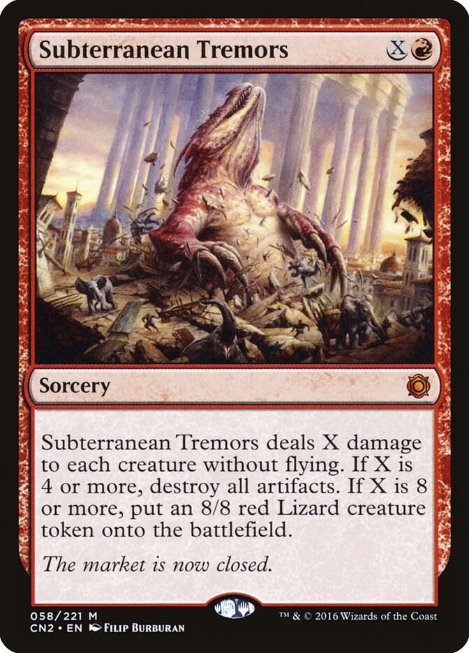 Subterranean Tremors card image
