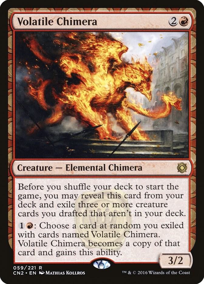 Volatile Chimera card image