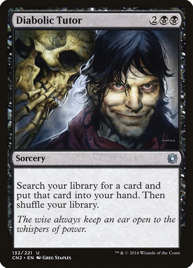 Diabolic Tutor card image