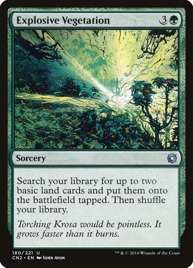 Explosive Vegetation card image