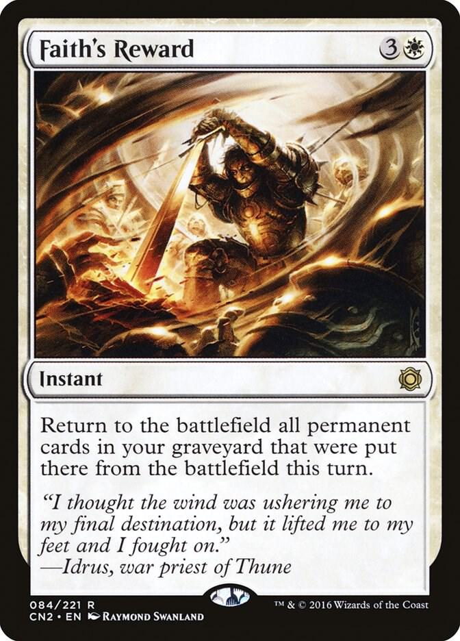 Faith's Reward card image