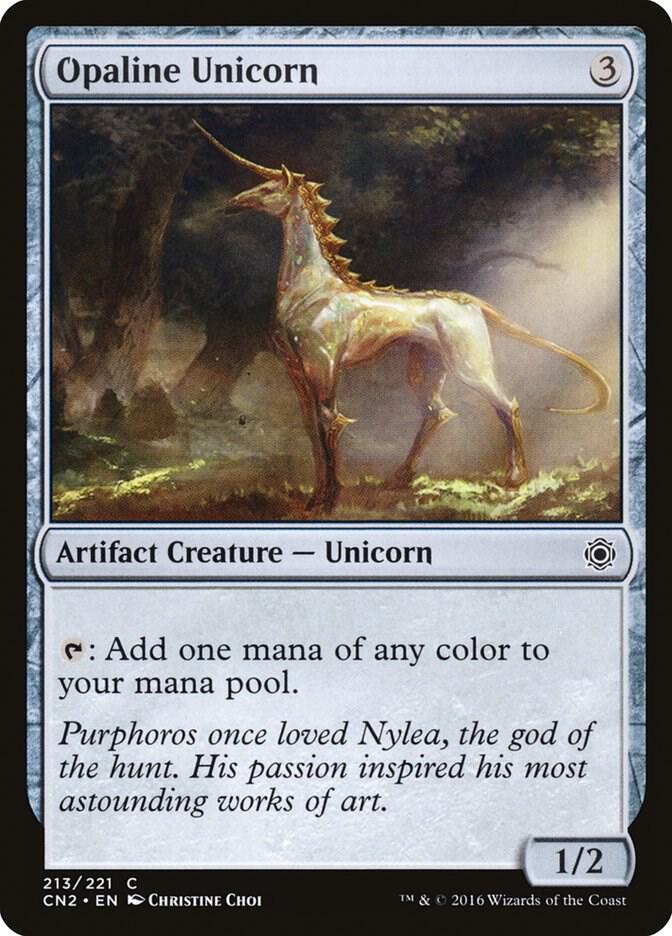 Opaline Unicorn card image