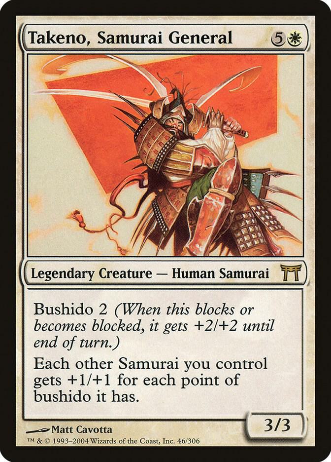 Takeno, Samurai General card image