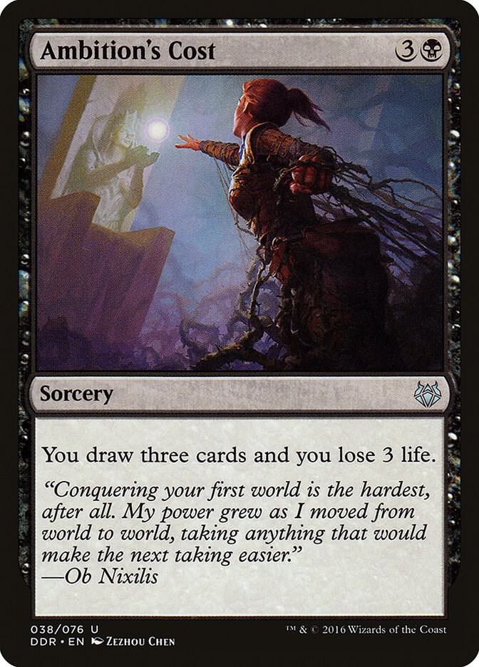 Ambition's Cost card image