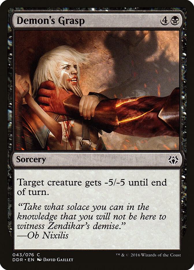 Demon's Grasp card image