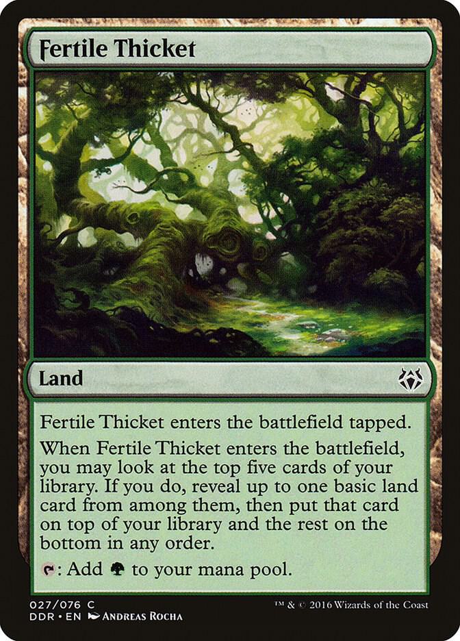 Fertile Thicket card image
