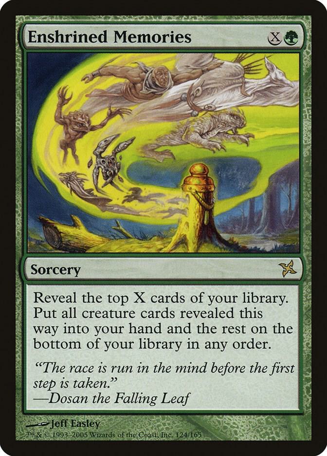 Enshrined Memories card image