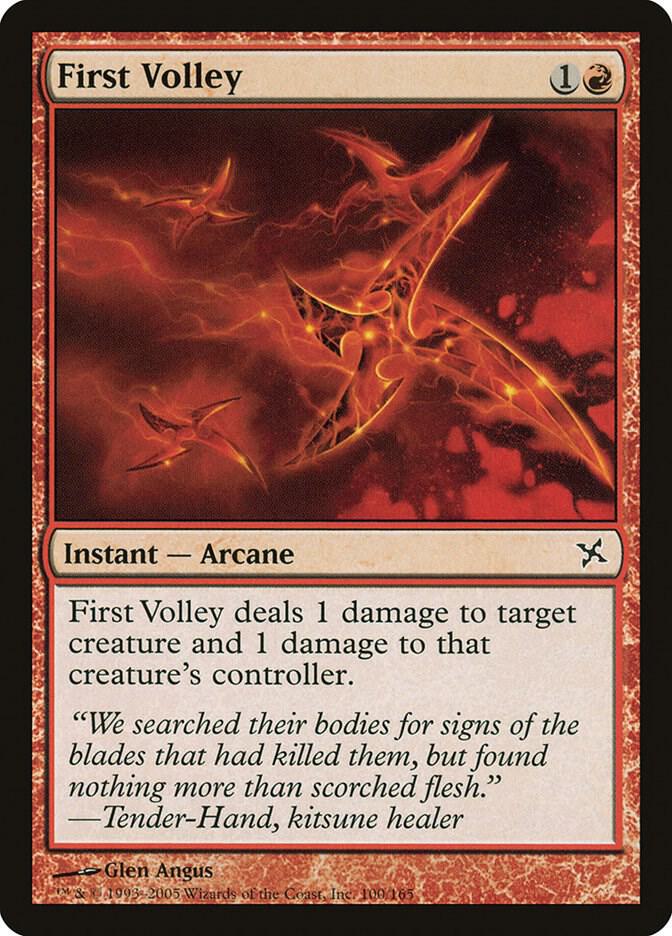 First Volley card image