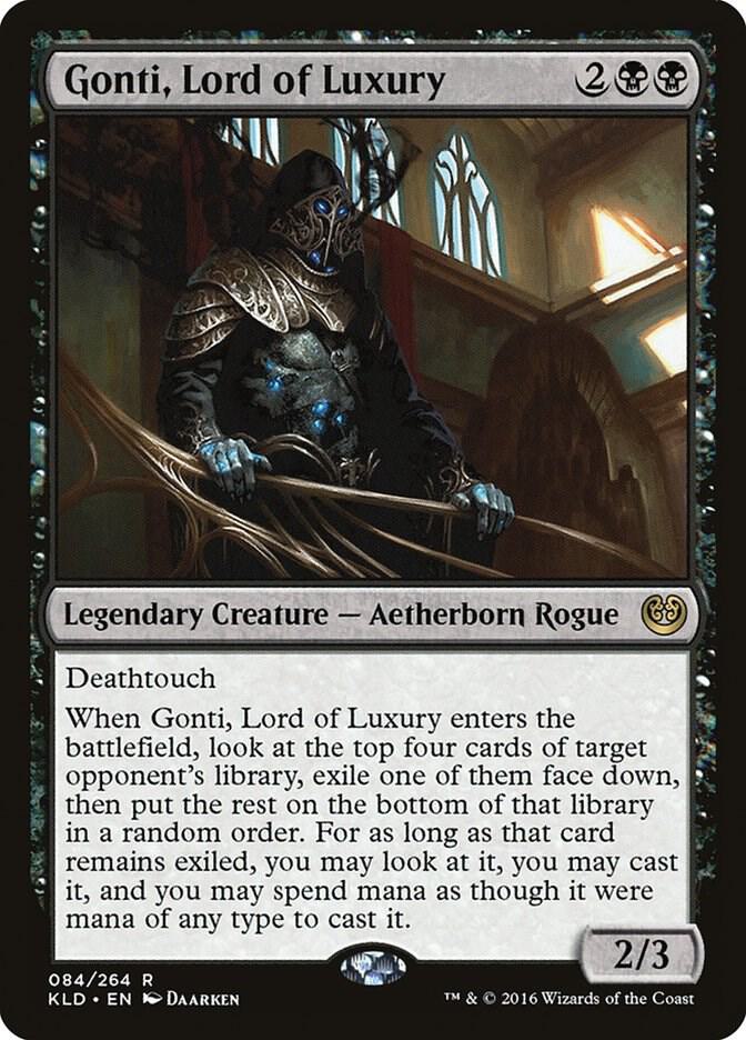 Gonti, Lord of Luxury card image