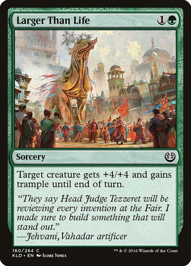 Larger Than Life card image