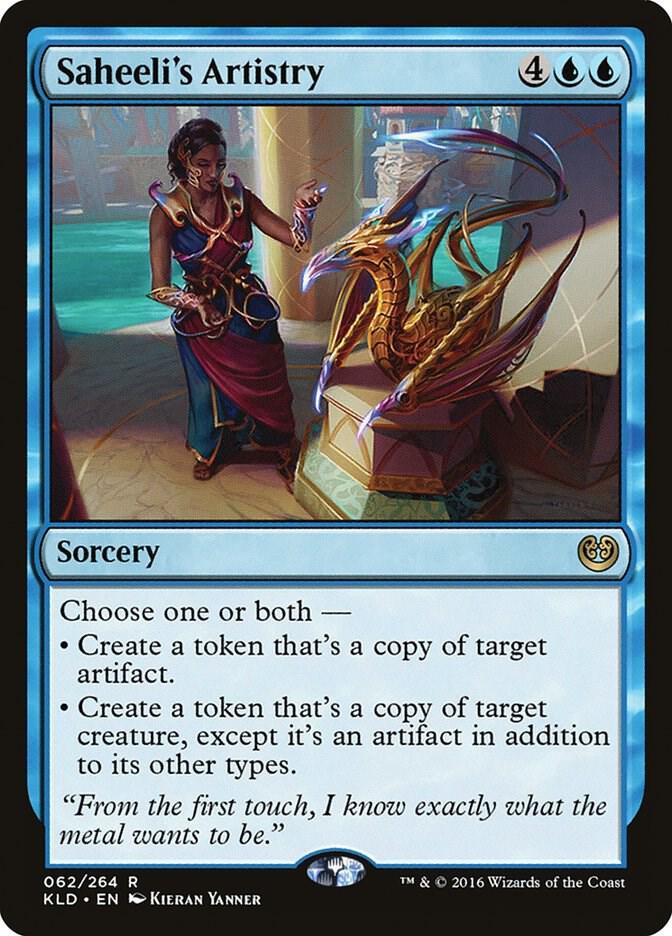 Saheeli's Artistry card image