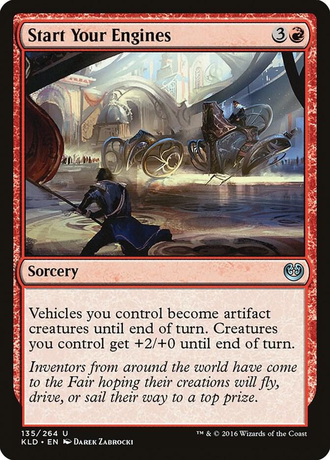 Start Your Engines card image
