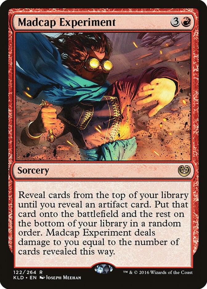 Madcap Experiment card image