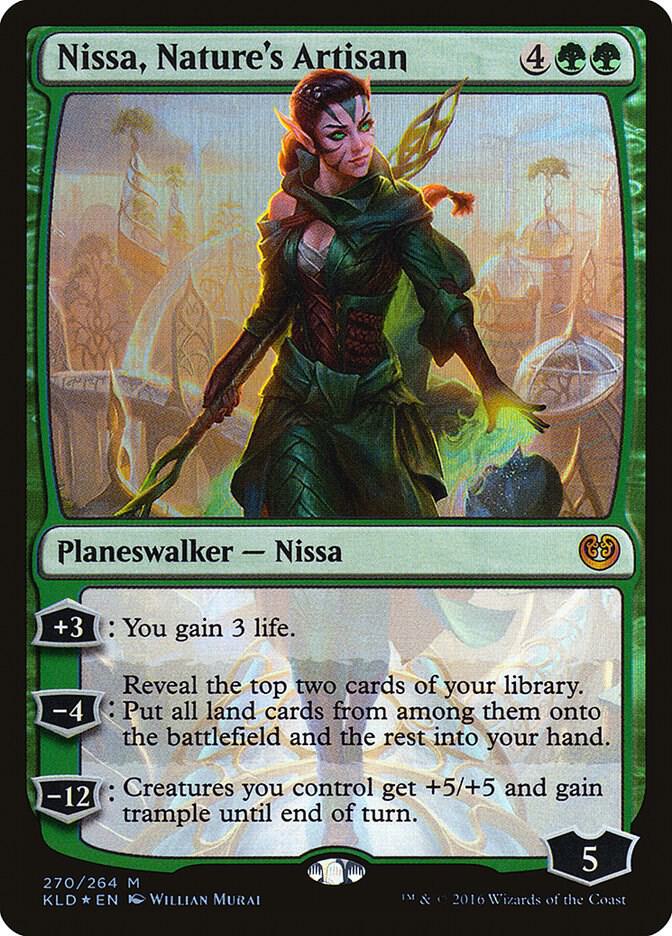 Nissa, Nature's Artisan card image