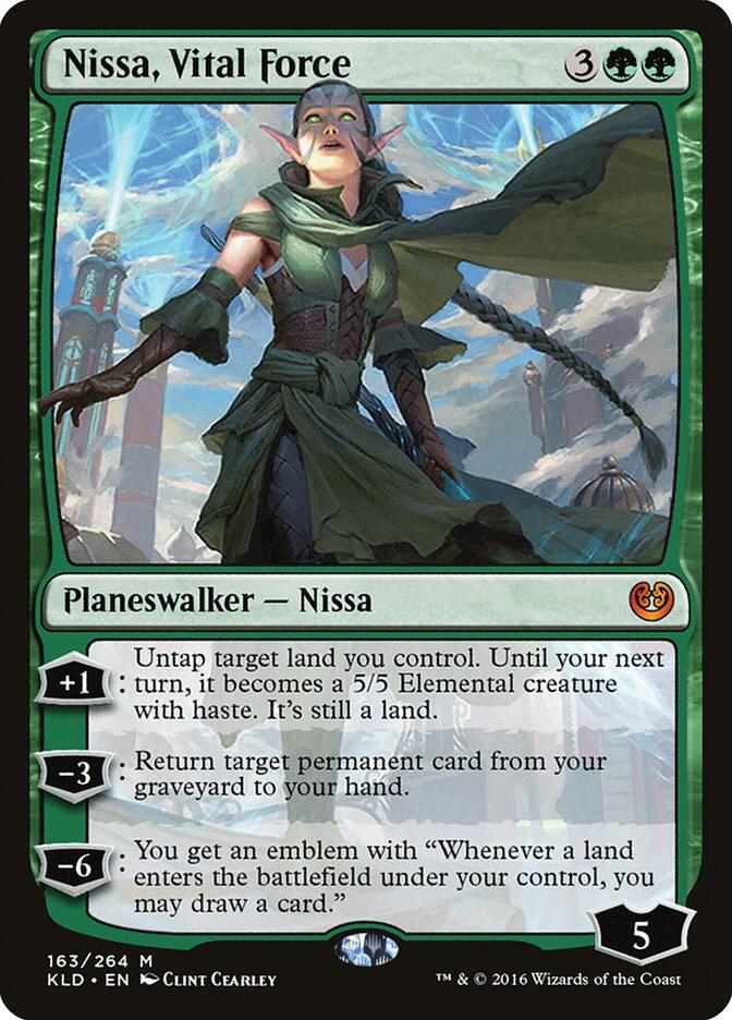 Nissa, Vital Force card image